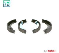 BOSCH 0986487604 Brake Shoe Set Rear 27mm Width Braking System Fits Nissan Micra