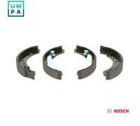 BOSCH 0986487604 Brake Shoe Set Rear 27mm Width Braking System Fits Nissan Micra