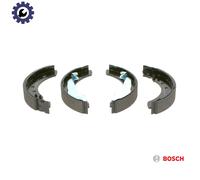 BOSCH 0986487604 Brake Shoe Set Rear 27mm Width Braking System Fits Nissan Micra