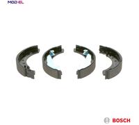 BOSCH 0986487604 Brake Shoe Set Rear 27mm Width Braking System Fits Nissan Micra