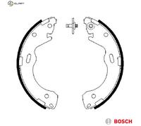 BRAKE SHOE SET 0 986 487 654 FOR MAZDA CAPELLA/V/Hatchback 626/Mk PREMACY/Van