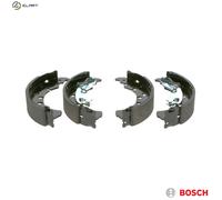 BRAKE SHOE SET 0 986 487 702 FOR OPEL A 13 DTC/Z 13 DTJ 1.2L 4cyl CORSA D
