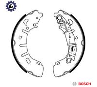 Bosch Brake Shoe Set Axle Kit fits Fiat Opel Vauxhall