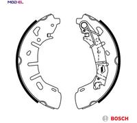 Bosch Brake Shoe Set Axle Kit fits Fiat Opel Vauxhall