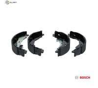 BOSCH 0986487940 Brake Shoe Set Rear 39mm Width Fits Dacia Lada Renault
