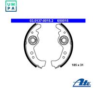 BRAKE SHOE SET 03.0137-0015.2 FOR SEAT TERRA/Van IBIZA/ RONDA MARBELLA FIAT