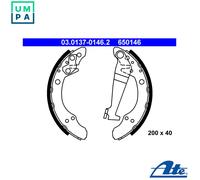 ATE 03.0137-0146.2 Brake Shoe Set