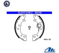 BRAKE SHOE SET 03.0137-0195.2 FOR PEUGEOT 106/Van/I/Hatchback/II CITROEN 1.1L AX