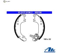 ATE 03.0137-0196.2 Brake Shoe Set