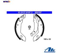 ATE 03.0137-0197.2 Brake Shoe Set