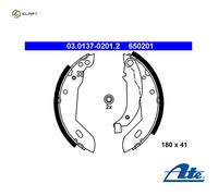 ATE 03.0137-0201.2 Brake Shoe Set