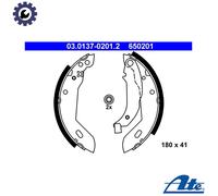 ATE 03.0137-0201.2 Brake Shoe Set