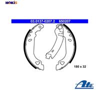 ATE 03.0137-0207.2 Brake Shoe Set Rear for Punto Tipo Tempra Dedra Y Delta