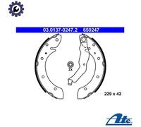 BRAKE SHOE SET 03.0137-0247.2 FOR BMW M41D17 1.7L M43B18 M40B18 1.8L M43B16 1.6L