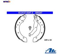 BRAKE SHOE SET 03.0137-0247.2 FOR BMW M41D17 1.7L M43B18 M40B18 1.8L M43B16 1.6L