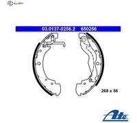BRAKE SHOE SET 03.0137-0256.2 FOR VW CARAVELLE/EUROVAN/IV/Bus/TRANSPORTER/Mk