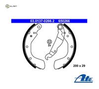 ATE 03.0137-0266.2 Brake Shoe Set