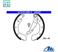 ATE 03.0137-0267.2 Brake Shoe Set