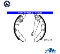 ATE Brake Shoe Set 03.0137-0268.2 - Rear - Fits Audi, SEAT, SKODA, VW