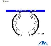 ATE 03.0137-0284.2 Brake Shoe Set