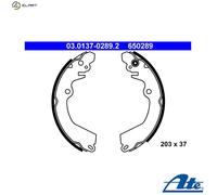 ATE 03.0137-0289.2 Brake Shoe Set