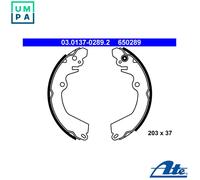 ATE 03.0137-0289.2 Brake Shoe Set