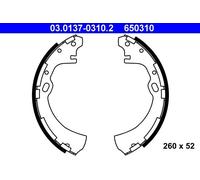 ATE Brake Shoe Set 03.0137-0310.2 - Rear - for Nissan Elgrand Urvan Vanette Navara Terrano