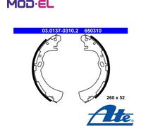 ATE 03.0137-0310.2 Brake Shoe Set