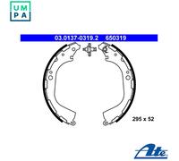 Brake shoes 03.0137-0319.2 ATE for NISSAN PICK UP TERRANO II NAVARA
