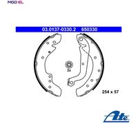 ATE Brake Shoe Set 03.0137-0330.2