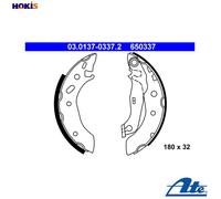 Brake shoes 03.0137-0337.2 ATE for FORD MAZDA