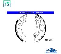 Brake shoes 03.0137-0337.2 ATE for FORD MAZDA