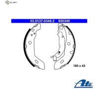 ATE 03.0137-0349.2 Brake Shoe Set