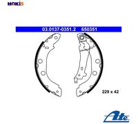 ATE 03.0137-0351.2 Brake Shoe Set
