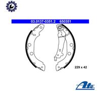 ATE 03.0137-0351.2 Brake Shoe Set