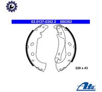 ATE 03.0137-0352.2 Brake Shoe Set