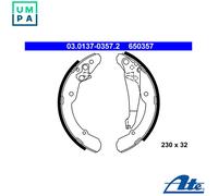 ATE 03.0137-0357.2 Brake Shoe Set