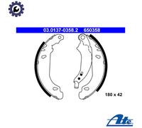 BRAKE SHOE SET 03.0137-0358.2 FOR RENAULT CLIO/II/Mk/MIO/SYMBOL/Hatchback/Van