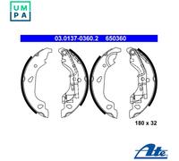 BRAKE SHOE SET 03.0137-0360.2 FOR FIAT PUNTO/Hatchback/Van 188 A9.000 1.2L