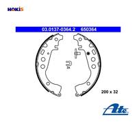 BRAKE SHOE SET 03.0137-0364.2 FOR TOYOTA bB/I COROLLA/FIELDER/ALLEX/ALTIS OPA