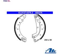 BRAKE SHOE SET 03.0137-0376.2 FOR FORD NISSAN TERRANO/II/Van LARGO MISTRAL 4cyl