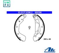 ATE 03.0137-0396.2 Brake Shoe Set