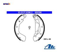 BRAKE SHOE SET 03.0137-0396.2 FOR VAUXHALL TIGRA/TwinTop CORSA/VAN/Mk/II OPEL
