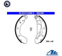 ATE 03.0137-0396.2 Brake Shoe Set
