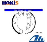 ATE 03.0137-0411.2 Brake Shoe Set