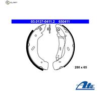 ATE 03.0137-0411.2 Brake Shoe Set