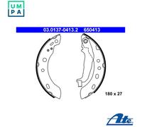 ATE 03.0137-0413.2 Brake Shoe Set