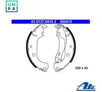 ATE 03.0137-0415.2 Brake Shoe Set