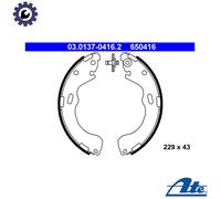 ATE 03.0137-0416.2 Brake Shoe Set