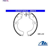 BRAKE SHOE SET 03.0137-0416.2 FOR MAZDA TRIBUTE/SUV CAPELLA/Hatchback 626/Mk